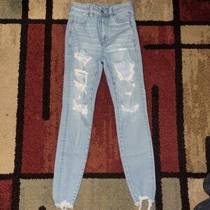 American Eagle 360 degree Next Level‎ Stretch Highest Waist Jeggings